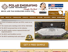 Tablet Screenshot of polarengraving.com